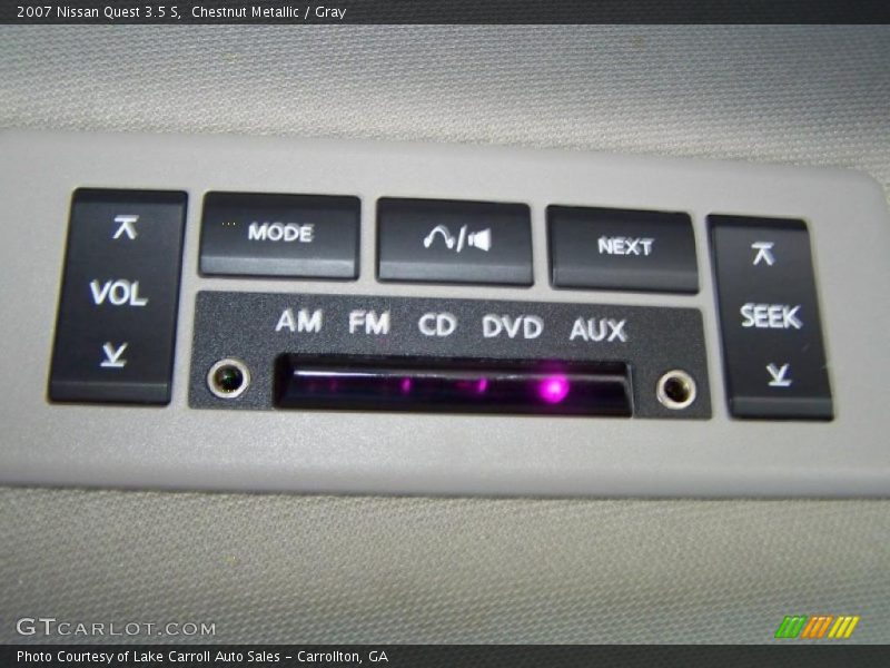 Chestnut Metallic / Gray 2007 Nissan Quest 3.5 S