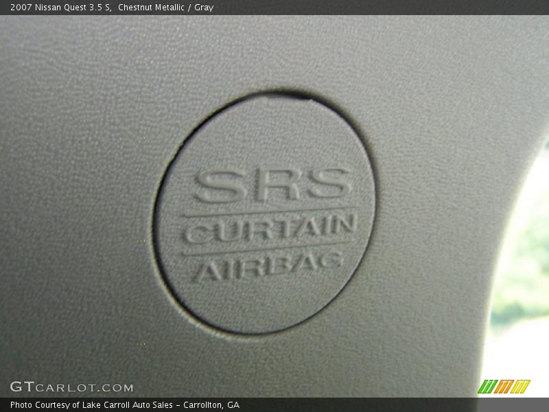 Chestnut Metallic / Gray 2007 Nissan Quest 3.5 S