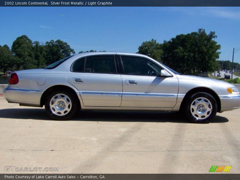 Silver Frost Metallic / Light Graphite 2002 Lincoln Continental