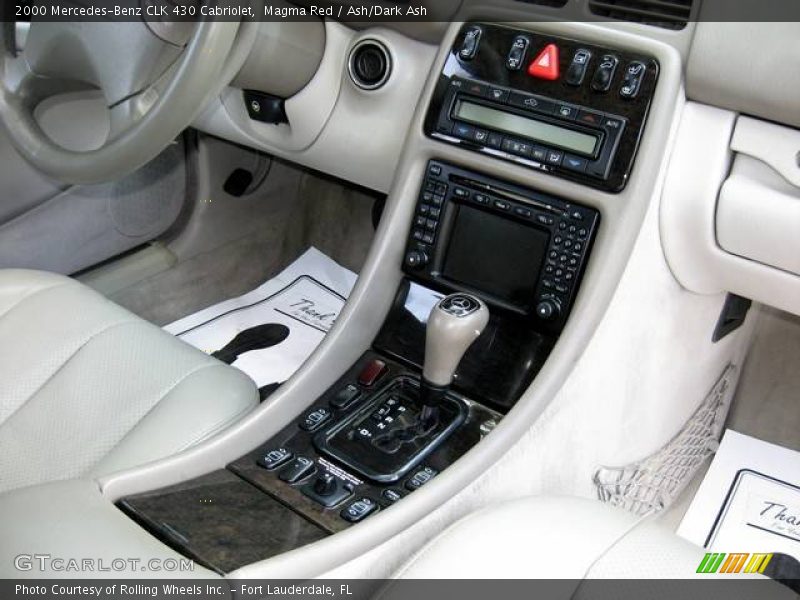 Magma Red / Ash/Dark Ash 2000 Mercedes-Benz CLK 430 Cabriolet
