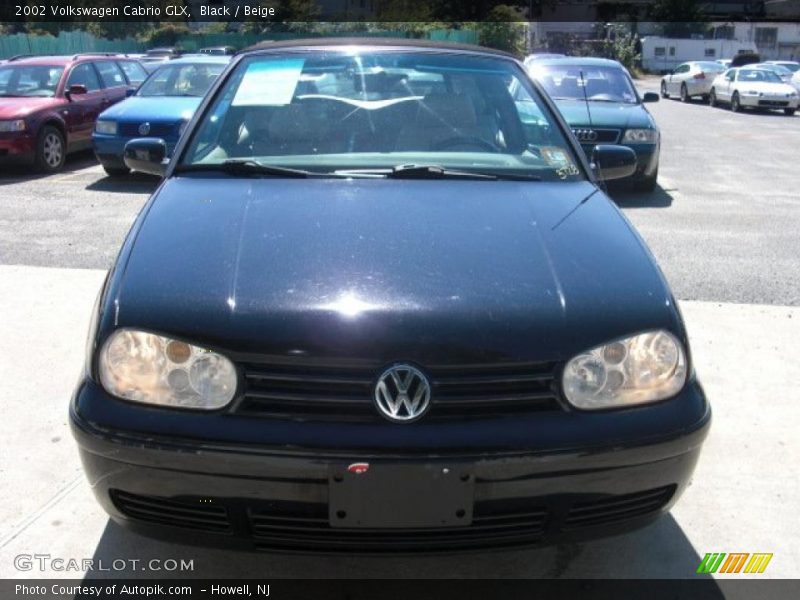 Black / Beige 2002 Volkswagen Cabrio GLX
