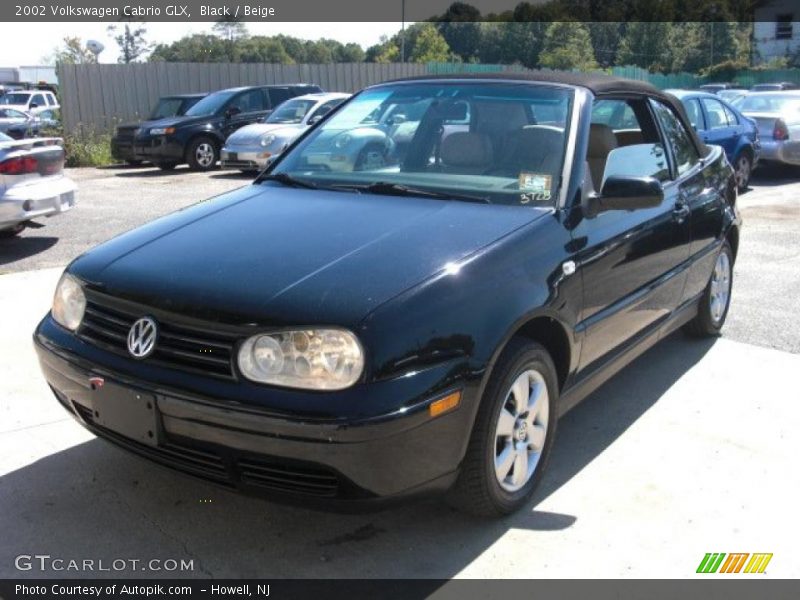 Black / Beige 2002 Volkswagen Cabrio GLX