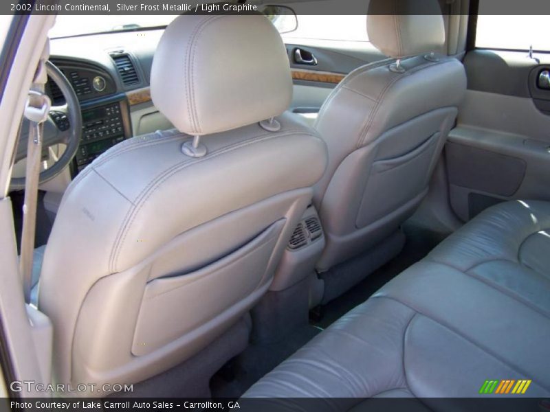 Silver Frost Metallic / Light Graphite 2002 Lincoln Continental