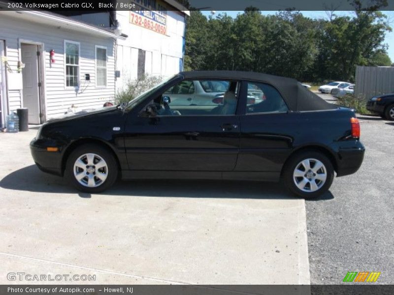 Black / Beige 2002 Volkswagen Cabrio GLX