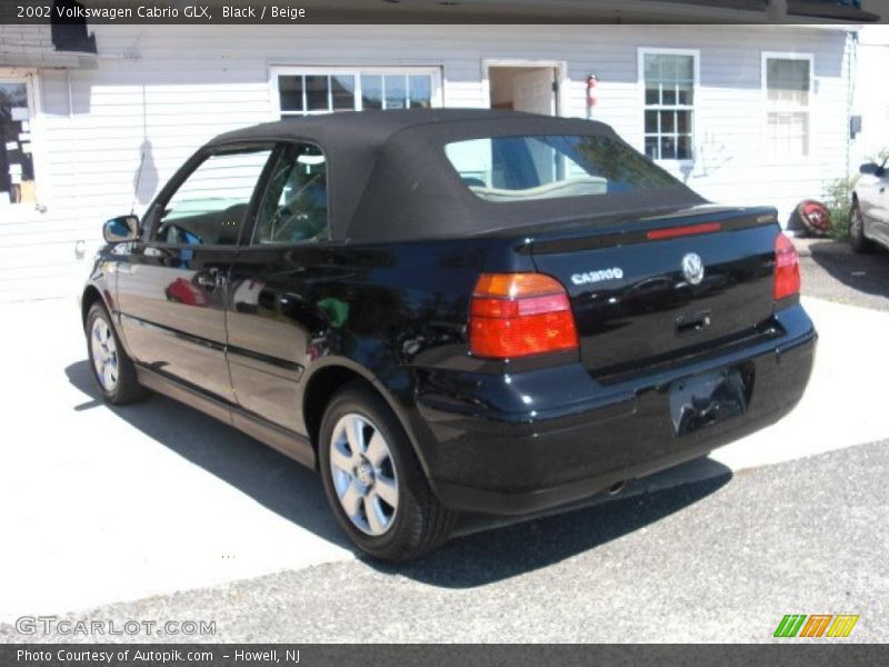Black / Beige 2002 Volkswagen Cabrio GLX