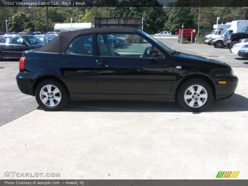 Black / Beige 2002 Volkswagen Cabrio GLX