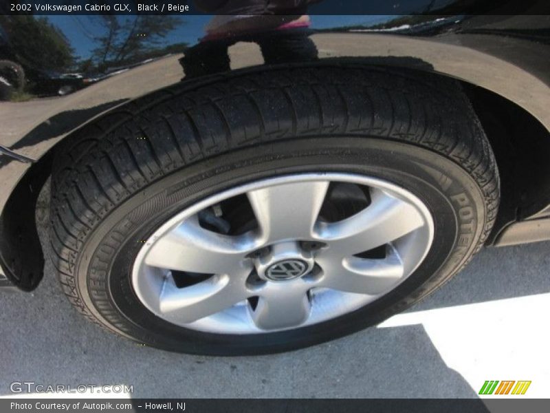 Black / Beige 2002 Volkswagen Cabrio GLX