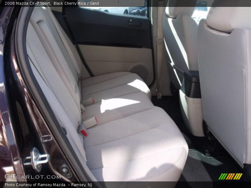 Black Cherry Mica / Sand 2008 Mazda CX-7 Sport
