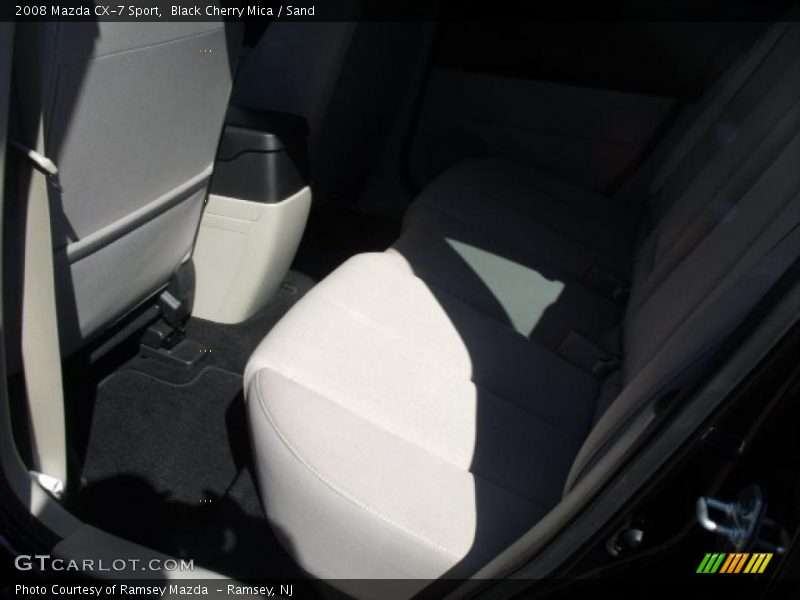 Black Cherry Mica / Sand 2008 Mazda CX-7 Sport