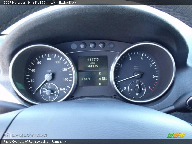 Black / Black 2007 Mercedes-Benz ML 350 4Matic