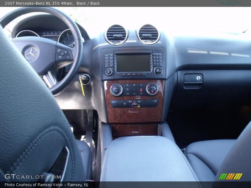 Black / Black 2007 Mercedes-Benz ML 350 4Matic
