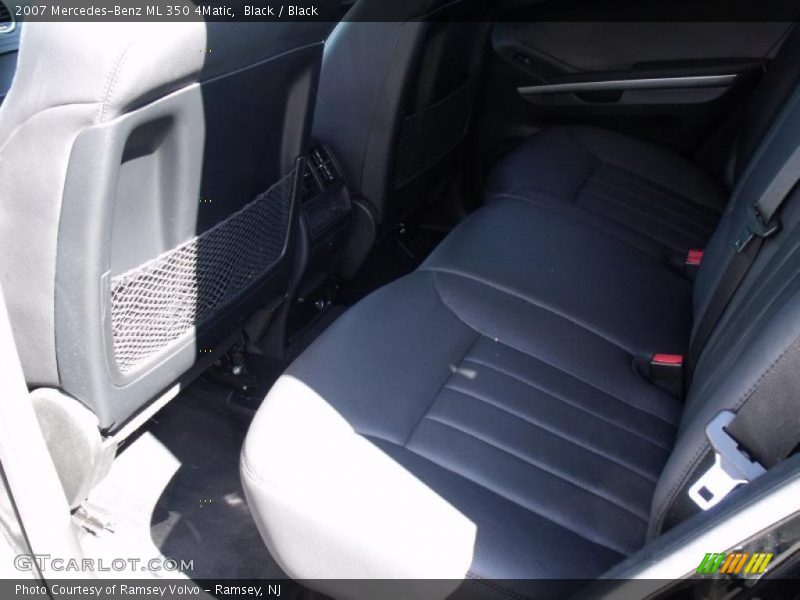 Black / Black 2007 Mercedes-Benz ML 350 4Matic