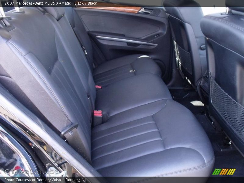 Black / Black 2007 Mercedes-Benz ML 350 4Matic