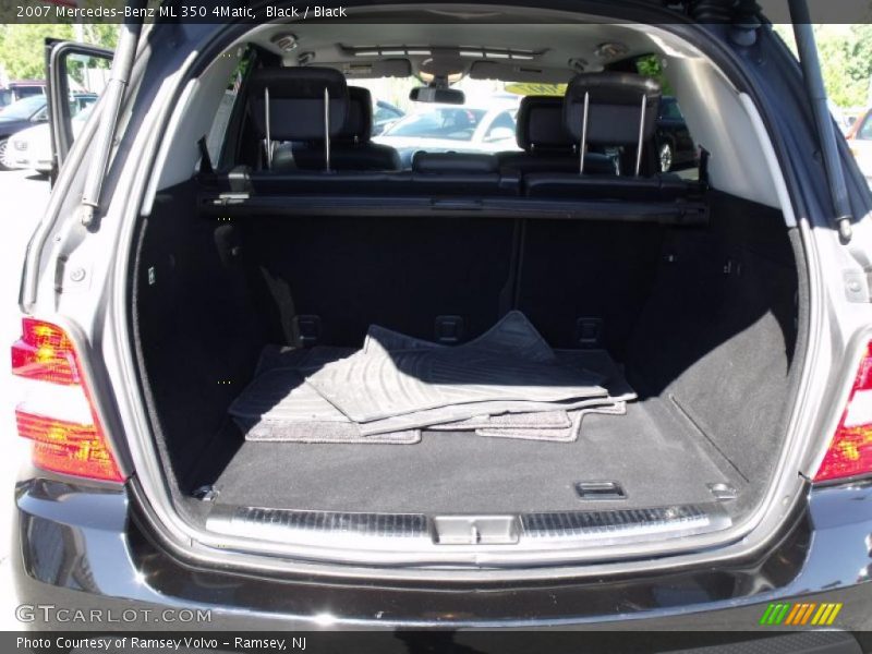 Black / Black 2007 Mercedes-Benz ML 350 4Matic