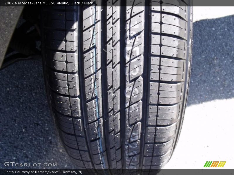 Black / Black 2007 Mercedes-Benz ML 350 4Matic