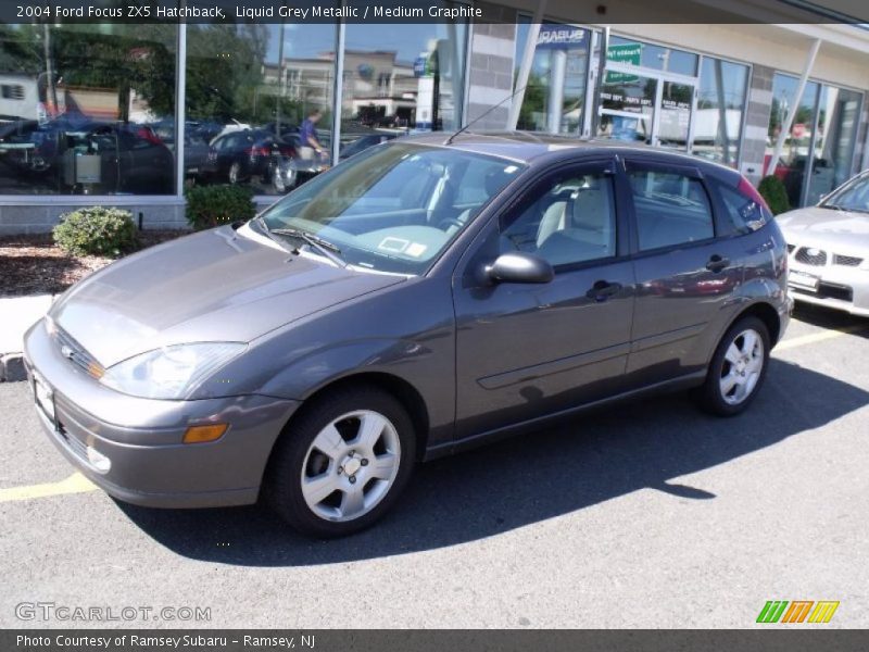 Liquid Grey Metallic / Medium Graphite 2004 Ford Focus ZX5 Hatchback