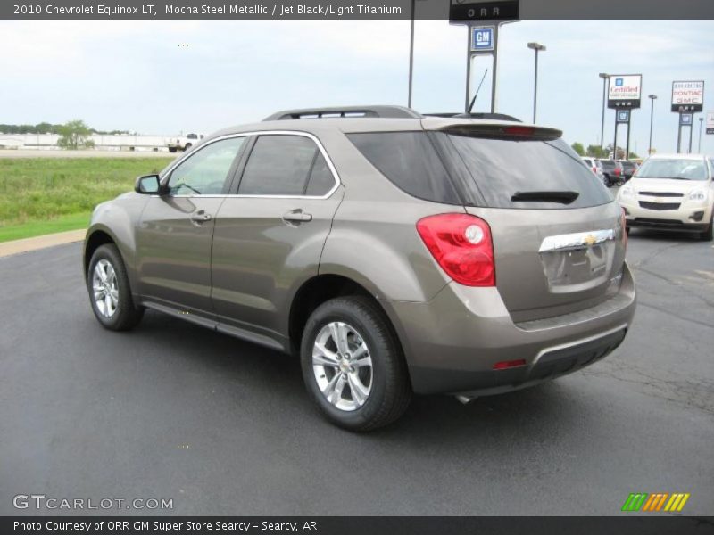 Mocha Steel Metallic / Jet Black/Light Titanium 2010 Chevrolet Equinox LT