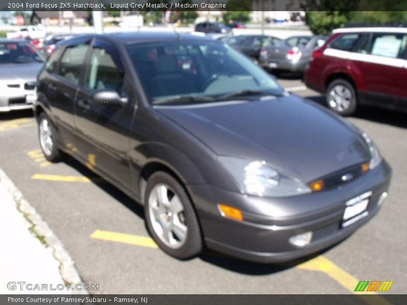 Liquid Grey Metallic / Medium Graphite 2004 Ford Focus ZX5 Hatchback
