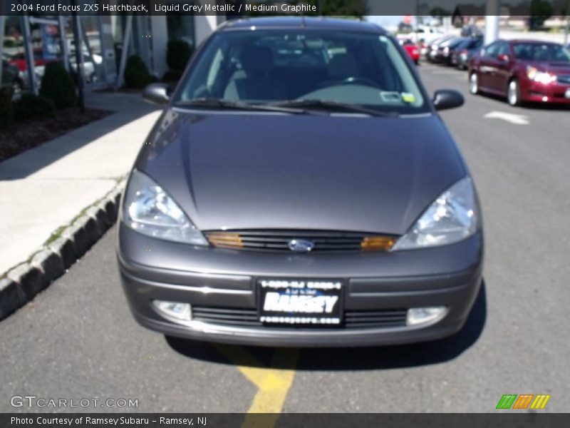 Liquid Grey Metallic / Medium Graphite 2004 Ford Focus ZX5 Hatchback