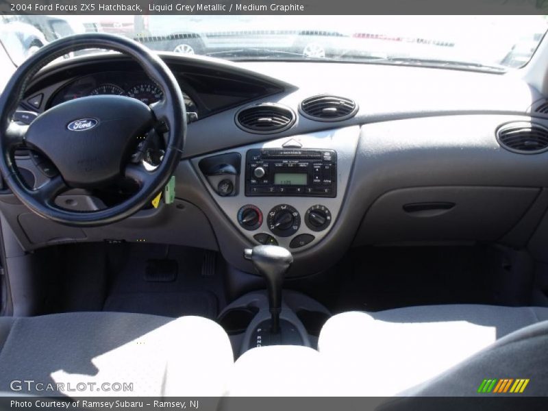 Liquid Grey Metallic / Medium Graphite 2004 Ford Focus ZX5 Hatchback