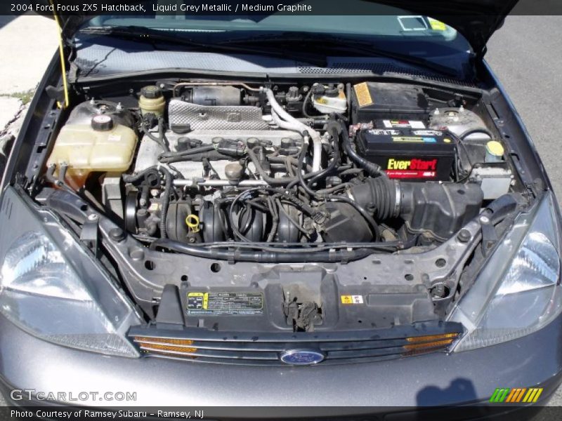 Liquid Grey Metallic / Medium Graphite 2004 Ford Focus ZX5 Hatchback