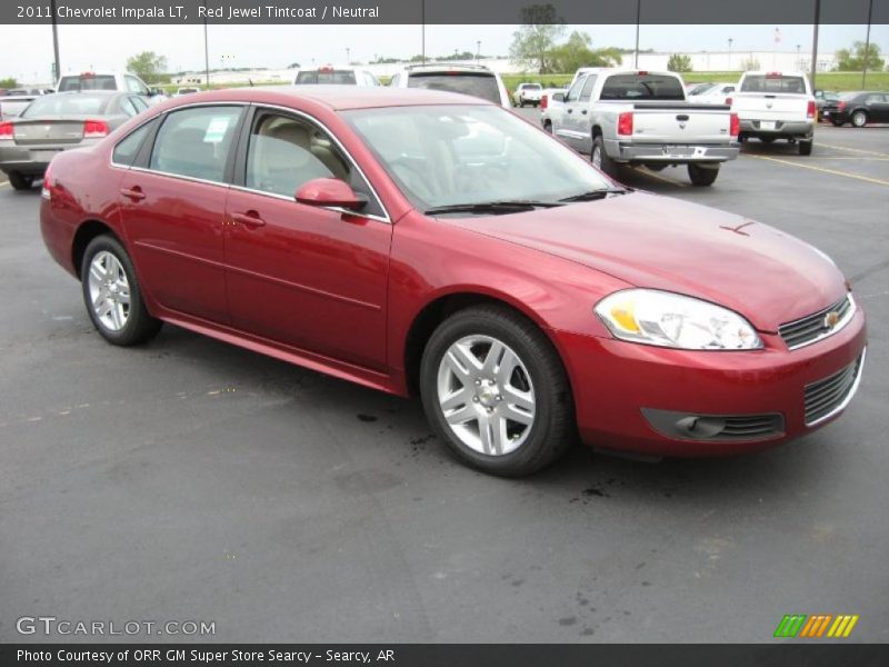 Red Jewel Tintcoat / Neutral 2011 Chevrolet Impala LT