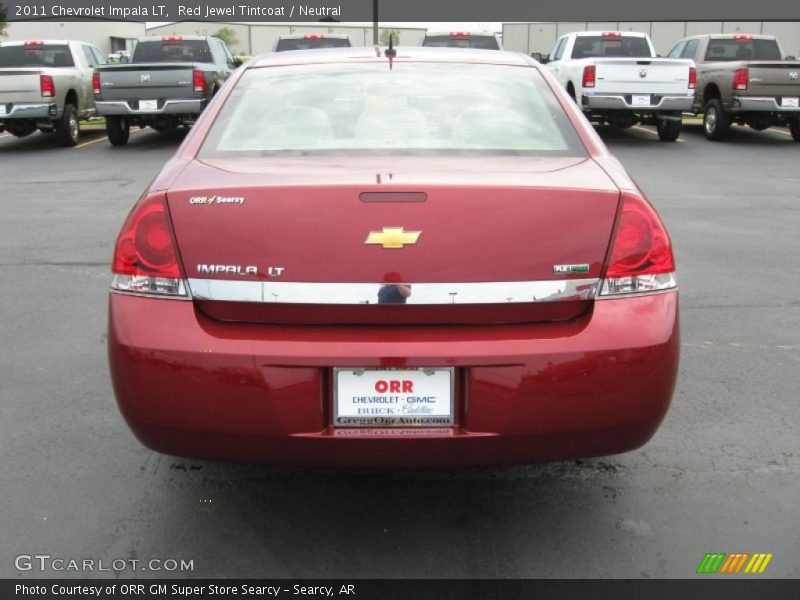 Red Jewel Tintcoat / Neutral 2011 Chevrolet Impala LT
