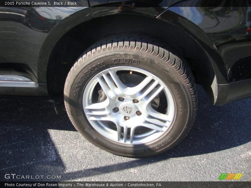 Black / Black 2005 Porsche Cayenne S