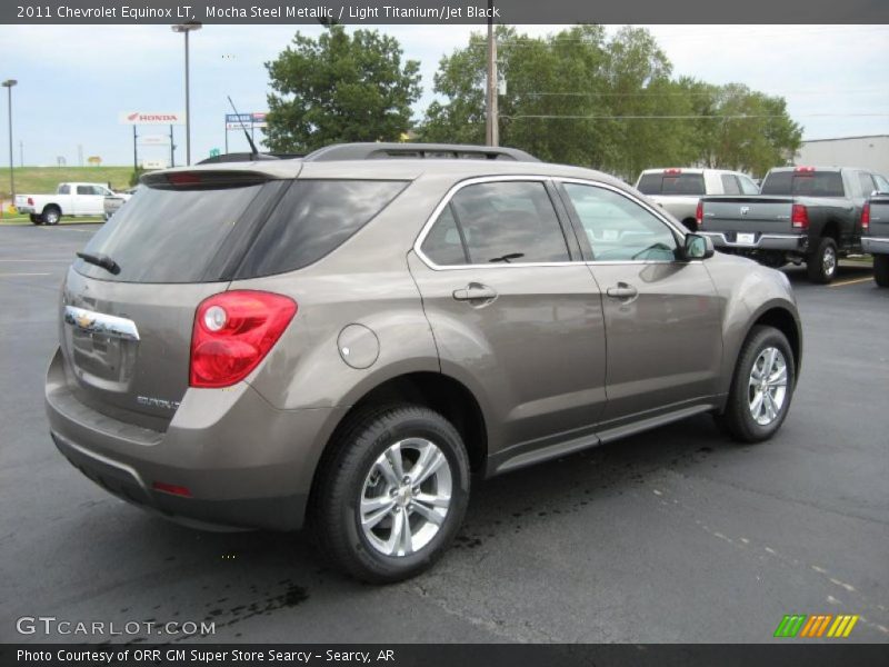 Mocha Steel Metallic / Light Titanium/Jet Black 2011 Chevrolet Equinox LT
