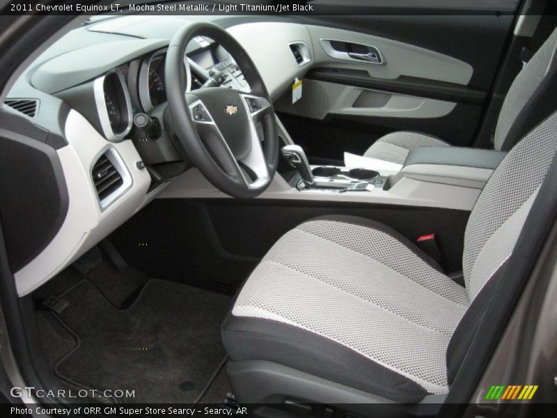 Mocha Steel Metallic / Light Titanium/Jet Black 2011 Chevrolet Equinox LT