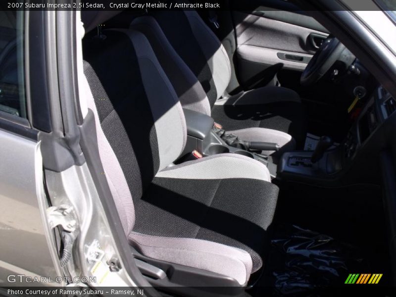 Crystal Gray Metallic / Anthracite Black 2007 Subaru Impreza 2.5i Sedan