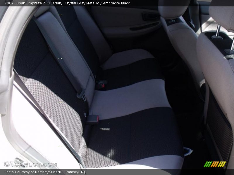 Crystal Gray Metallic / Anthracite Black 2007 Subaru Impreza 2.5i Sedan