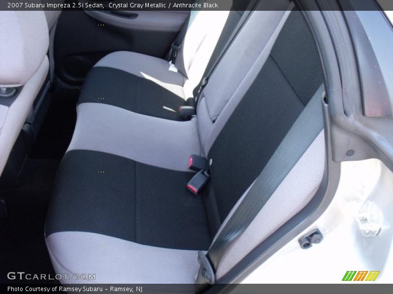 Crystal Gray Metallic / Anthracite Black 2007 Subaru Impreza 2.5i Sedan