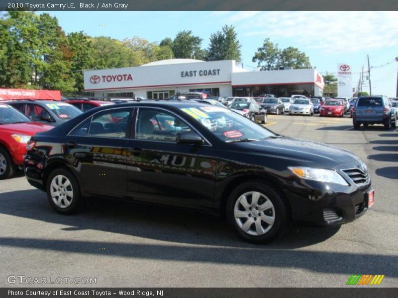 Black / Ash Gray 2010 Toyota Camry LE