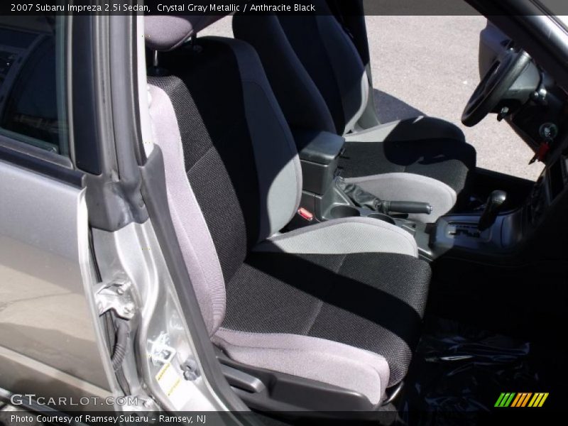 Crystal Gray Metallic / Anthracite Black 2007 Subaru Impreza 2.5i Sedan