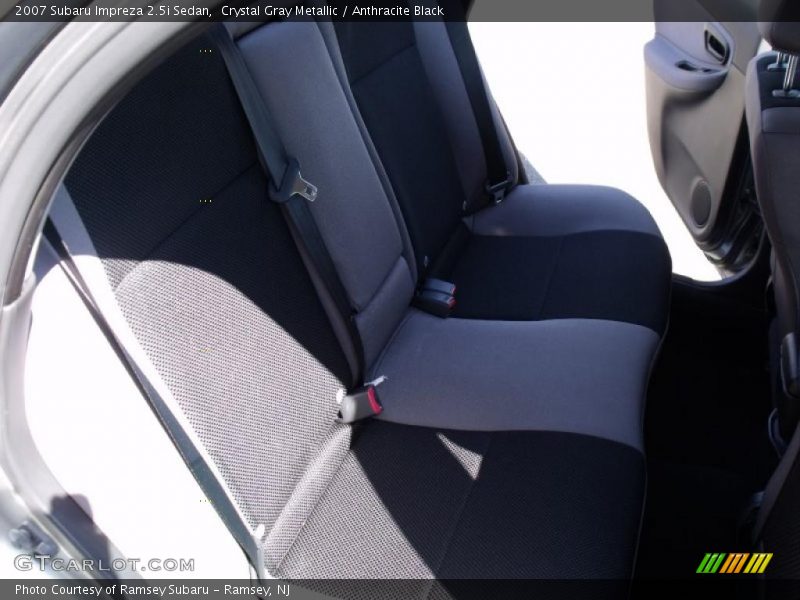 Crystal Gray Metallic / Anthracite Black 2007 Subaru Impreza 2.5i Sedan