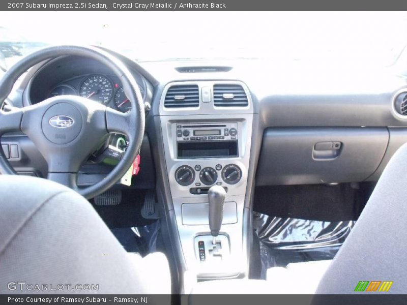 Crystal Gray Metallic / Anthracite Black 2007 Subaru Impreza 2.5i Sedan