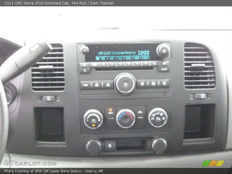 Fire Red / Dark Titanium 2011 GMC Sierra 1500 Extended Cab