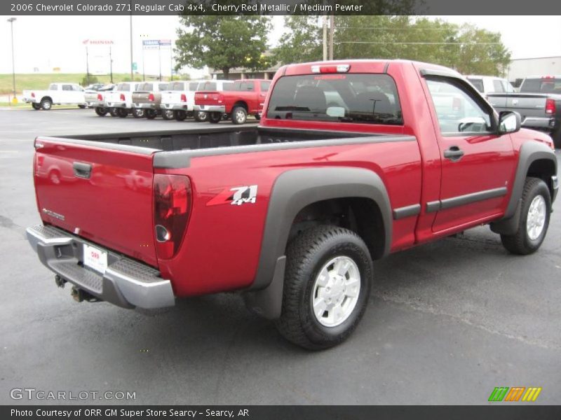 Cherry Red Metallic / Medium Pewter 2006 Chevrolet Colorado Z71 Regular Cab 4x4