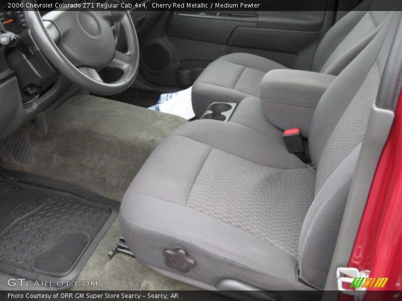 Cherry Red Metallic / Medium Pewter 2006 Chevrolet Colorado Z71 Regular Cab 4x4