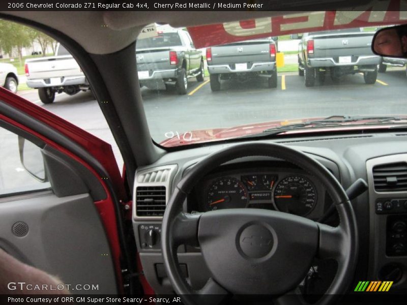 Cherry Red Metallic / Medium Pewter 2006 Chevrolet Colorado Z71 Regular Cab 4x4