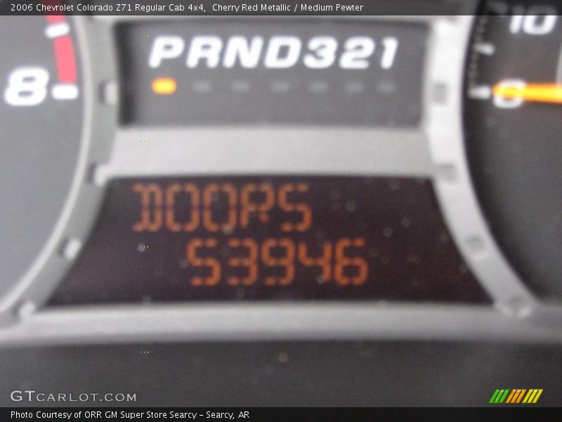 Cherry Red Metallic / Medium Pewter 2006 Chevrolet Colorado Z71 Regular Cab 4x4