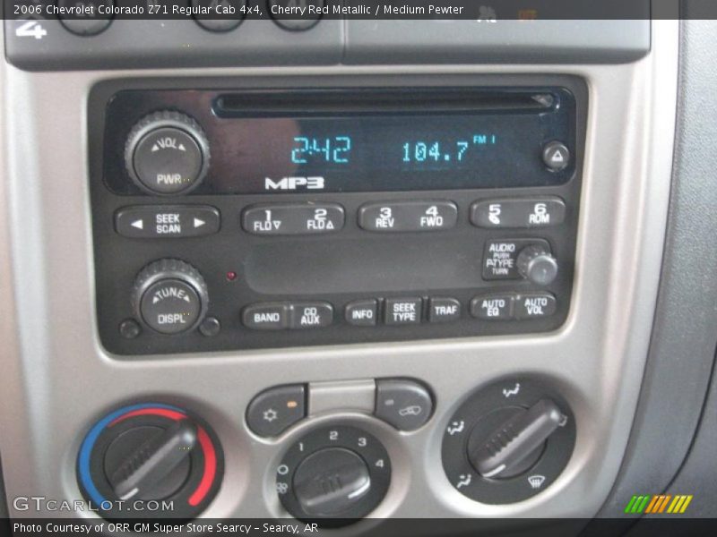 Cherry Red Metallic / Medium Pewter 2006 Chevrolet Colorado Z71 Regular Cab 4x4