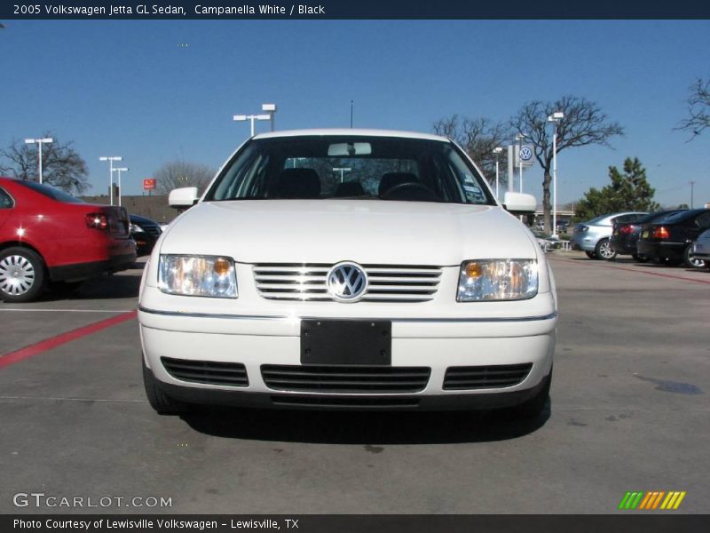 Campanella White / Black 2005 Volkswagen Jetta GL Sedan