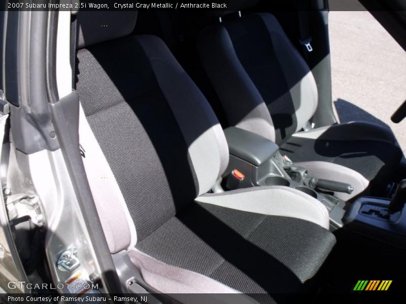 Crystal Gray Metallic / Anthracite Black 2007 Subaru Impreza 2.5i Wagon