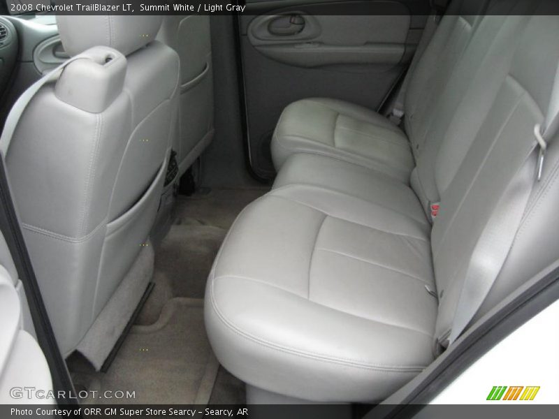 Summit White / Light Gray 2008 Chevrolet TrailBlazer LT