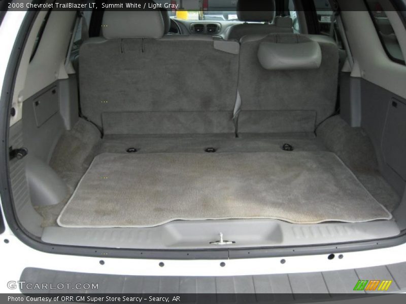 Summit White / Light Gray 2008 Chevrolet TrailBlazer LT