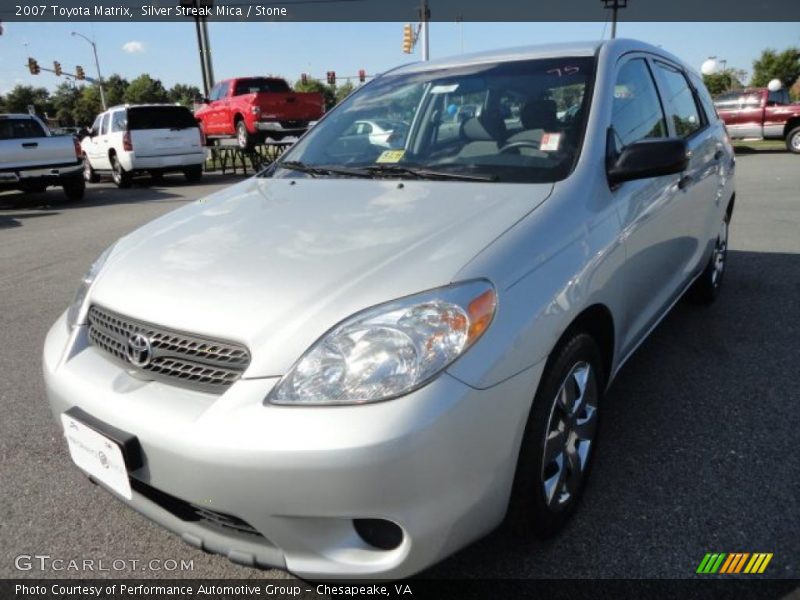 Silver Streak Mica / Stone 2007 Toyota Matrix