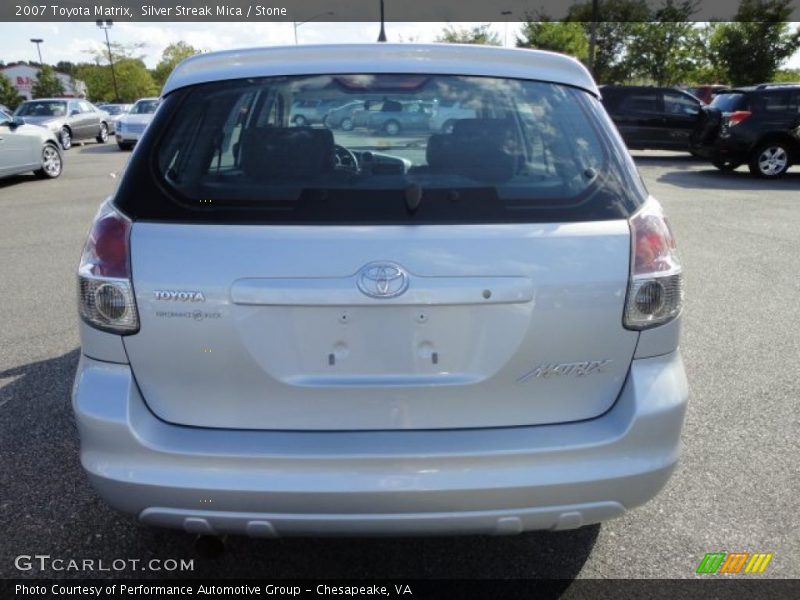 Silver Streak Mica / Stone 2007 Toyota Matrix