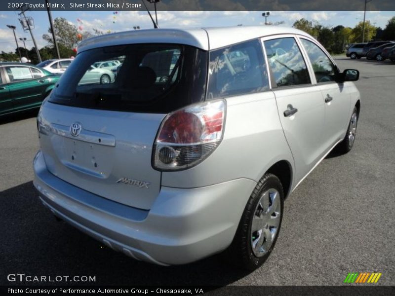 Silver Streak Mica / Stone 2007 Toyota Matrix